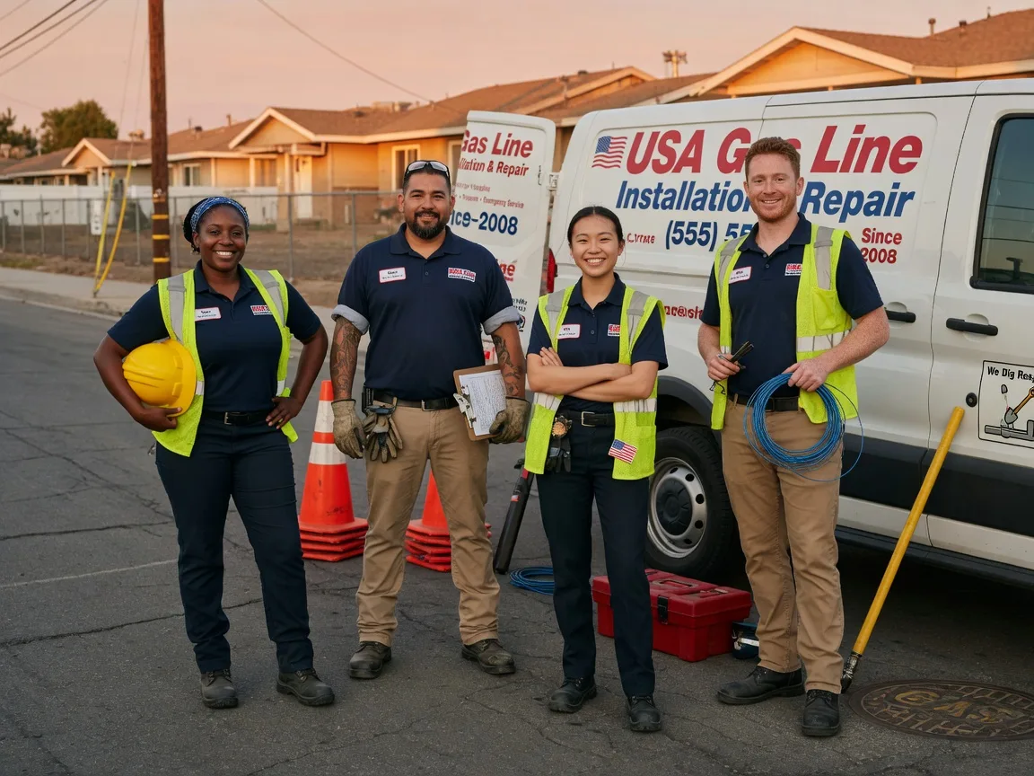 Gas Line Installation company in Langley, AR